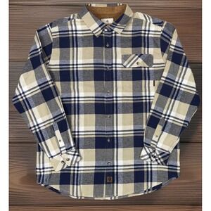 Legendary Whitetails Flannel Burnt Orange Buck Camp Shirt Men's XLT X Large Tall